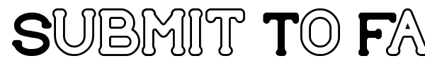 Submit To Faith font preview